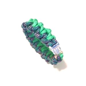 Dragons Breath Bracelets, Handmade with 550 Paracord and Buckle Closing.